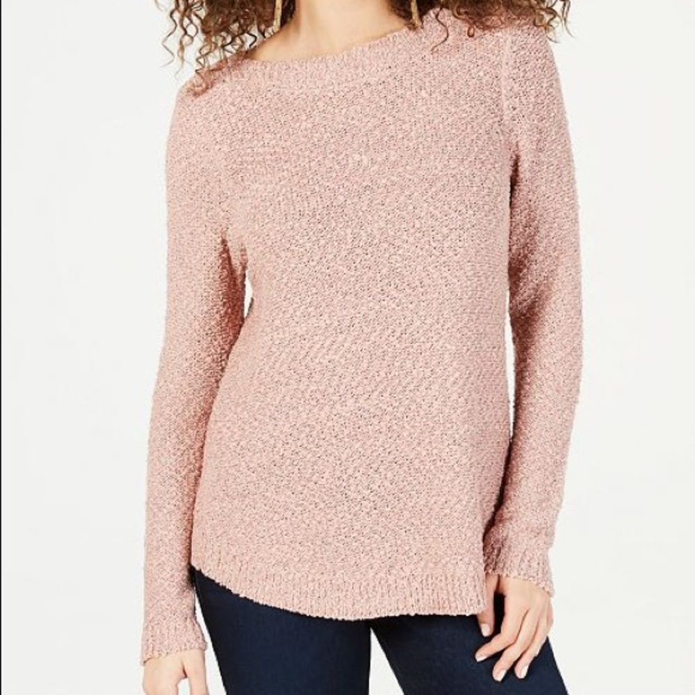 INC International Concepts Textured Sweater